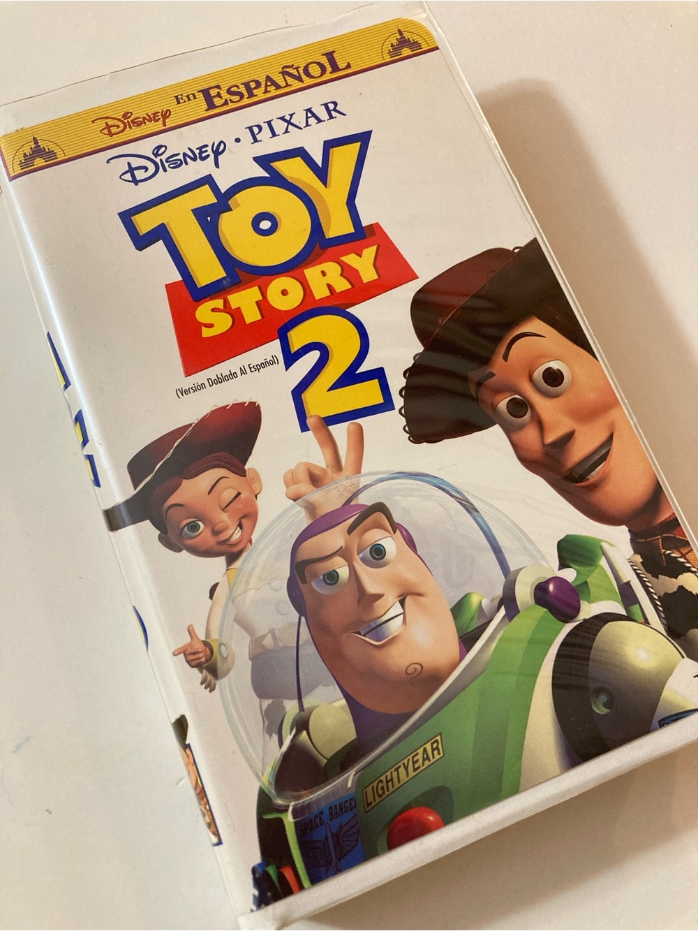 Toy Story 2 VHS Spanish Version Doblada al Español Disney Clamshell 90s
